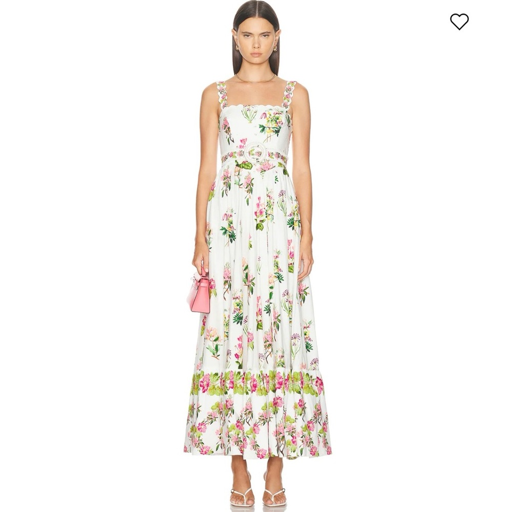 HEMANT AND NANDITA Taha Poplin Long Dress
